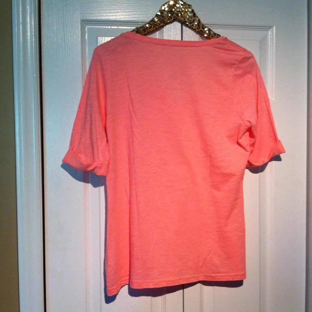 GAP Neon Pink Top Size Large New! - Picture 2 of 2